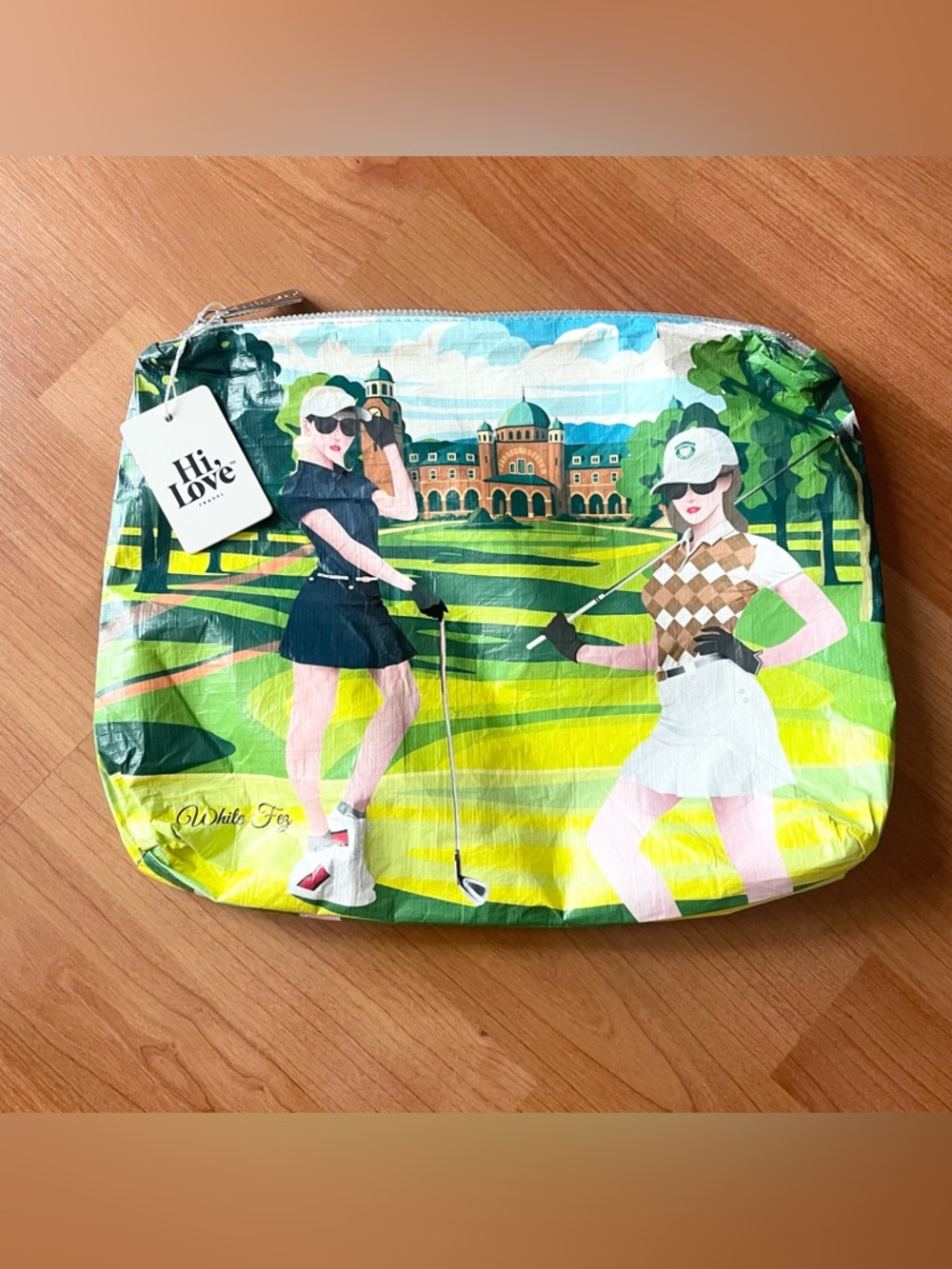NWT Hi, Love Travel Golf Bag